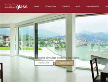 Tablet Screenshot of intelligglass.com.br
